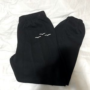 LAZYPANTS Black Sweat Pants